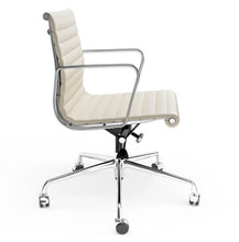 Load image into Gallery viewer, Ribbed Back Office Chair Leather