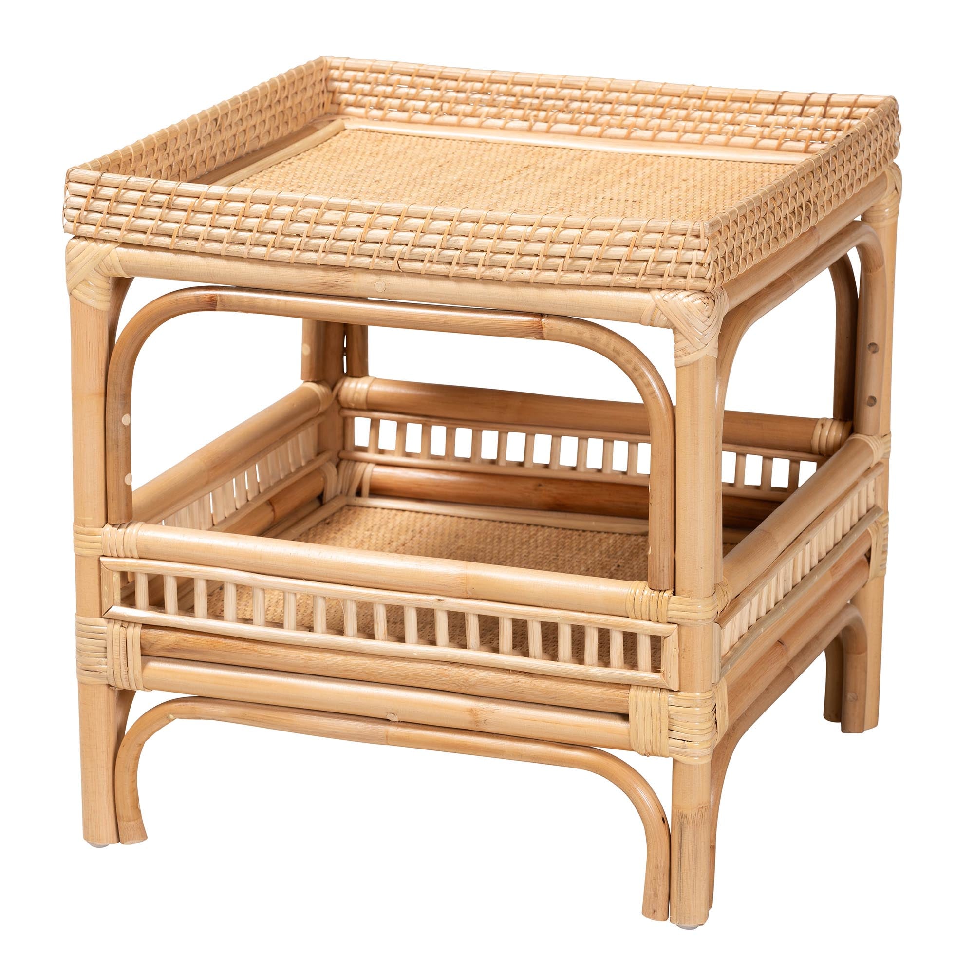 Salinas Rattan Side Table