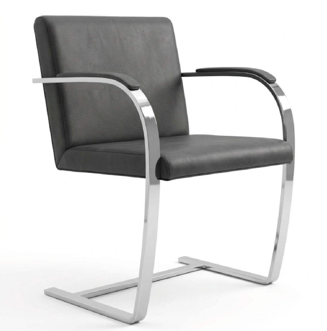Mies Style Brno Chair Flat Bar