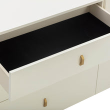 Load image into Gallery viewer, Collins 56&quot; Cream 6-Drawer Dresser
