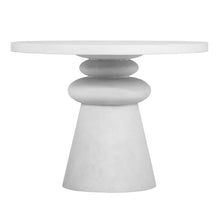 Load image into Gallery viewer, Lupita 42" White Round Dinette Table