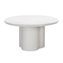 Load image into Gallery viewer, Elika Faux Plaster Round Dining Table