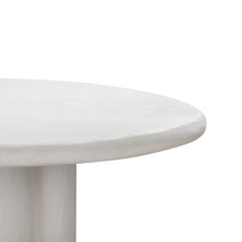 Load image into Gallery viewer, Elika Faux Plaster Round Dining Table