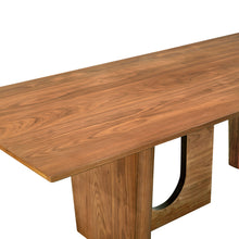 Load image into Gallery viewer, Satra Walnut Rectangular Dining Table