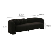 Load image into Gallery viewer, Amelie 91&quot; Faux Fur Sofa