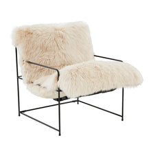 Load image into Gallery viewer, Kimi Natural Genuine Sheepskin Chair