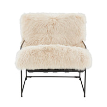 Load image into Gallery viewer, Kimi Natural Genuine Sheepskin Chair