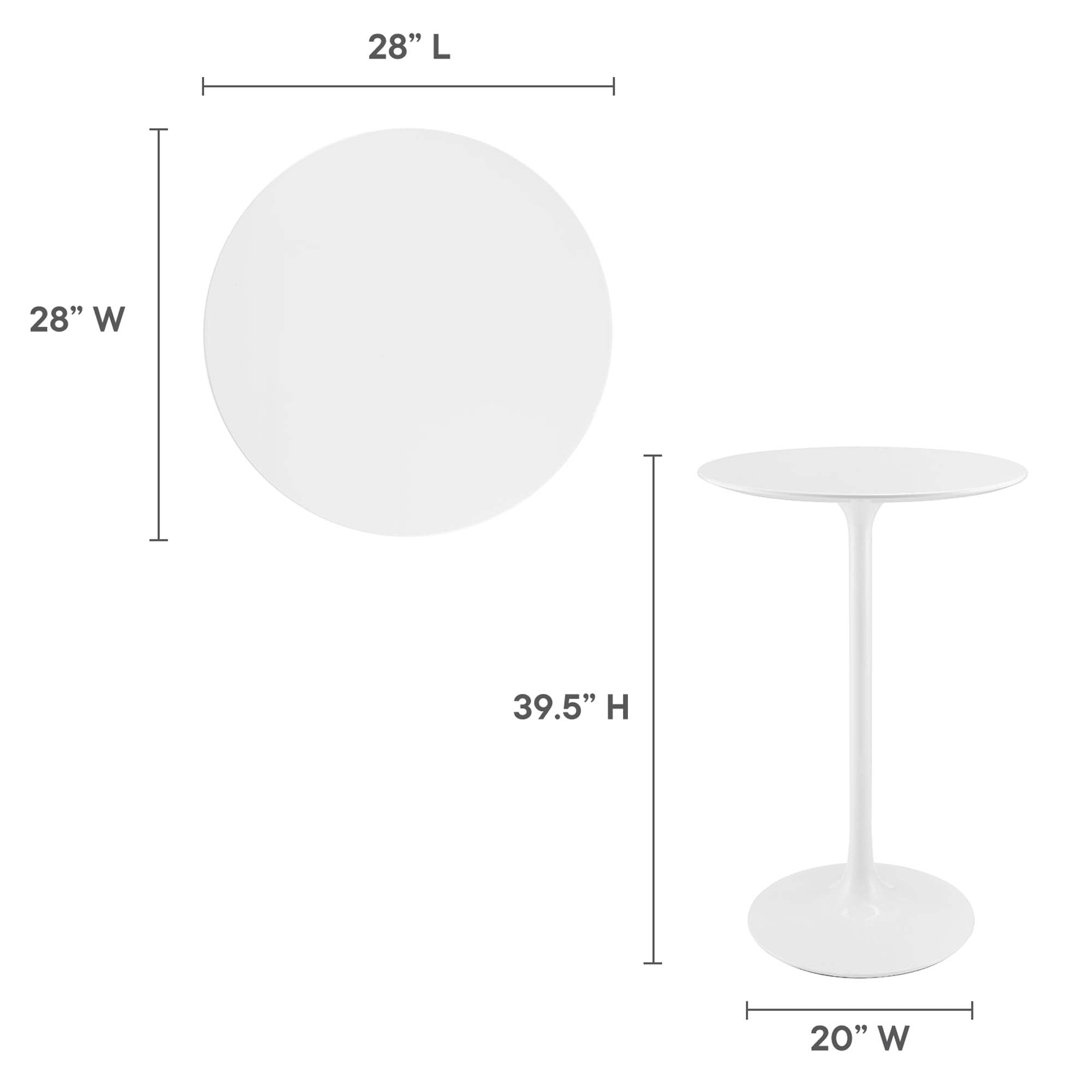 Tulip Bar Table