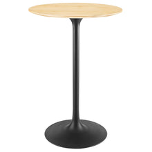 Load image into Gallery viewer, Tulip Bar Table In Natural Top