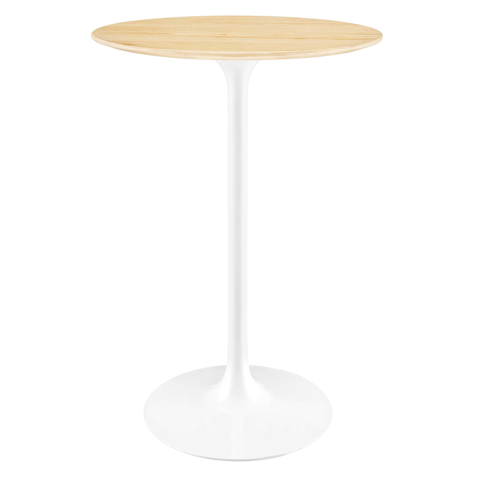Tulip Bar Table In Natural Top