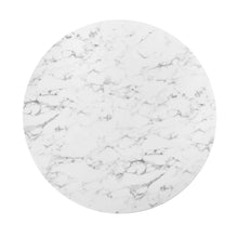 Load image into Gallery viewer, Tulip Round 54&quot; Dining Table Faux Marble