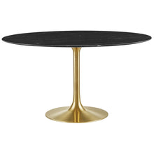 Load image into Gallery viewer, Tulip Round 54&quot; Dining Table Faux Marble
