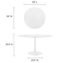 Load image into Gallery viewer, Tulip Dining Table 54&quot; Round