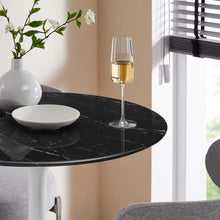 Load image into Gallery viewer, Tulip bar table marble top