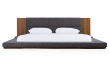 Load image into Gallery viewer, Japanese Style Upholstered Platform King Size