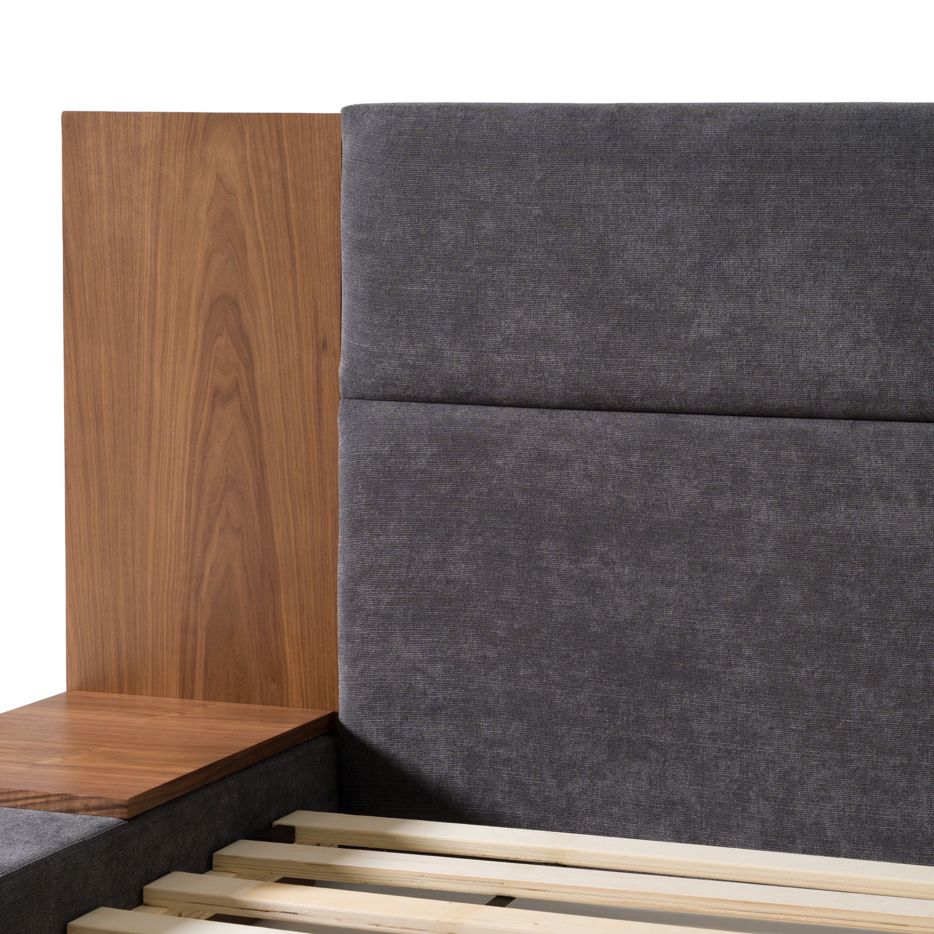 Japanese Style Upholstered Platform King Size