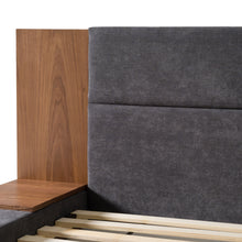 Load image into Gallery viewer, Japanese Style Upholstered Platform King Size