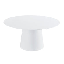 Load image into Gallery viewer, Warnar 62&quot; Round Pedestal Dining Table White Ash