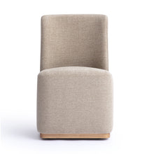 Load image into Gallery viewer, Melissa Performance Fabric Rolling Dining Chair