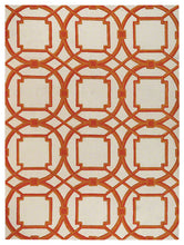Load image into Gallery viewer, Arabesque Coral Area Rug by Global Views