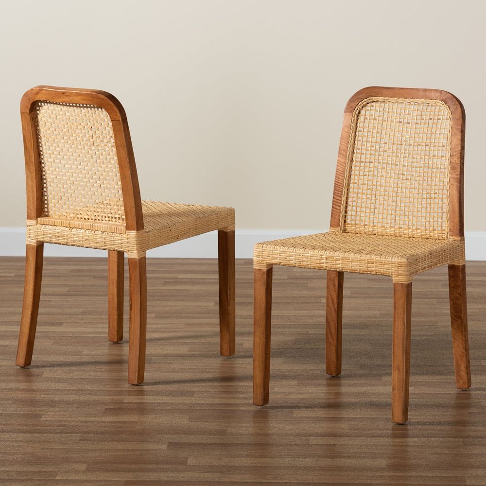 Balboa Rattan Dining Chairs (Set of 2)