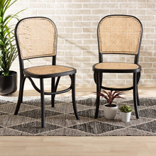 Load image into Gallery viewer, Hattie Cane Dining Chair (Set of 2)