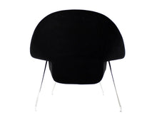 Load image into Gallery viewer, Womb Chair &amp; Ottoman Black