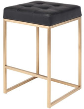 Load image into Gallery viewer, Chi Counter Stool In Gold Finish