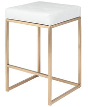 Load image into Gallery viewer, Chi Counter Stool In Gold Finish