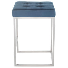 Load image into Gallery viewer, Chi Counter Stool in Brushed Stainless