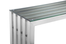 Load image into Gallery viewer, City Stainless Steel Console Table