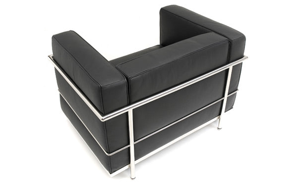 Le Corbusier Grande LC3 Armchair Italian Leather