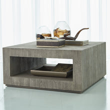 Load image into Gallery viewer, Driftwood 38&quot; Square Coffee Table Grey