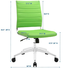 Load image into Gallery viewer, Deluxe Armless Mid Back Office Chair