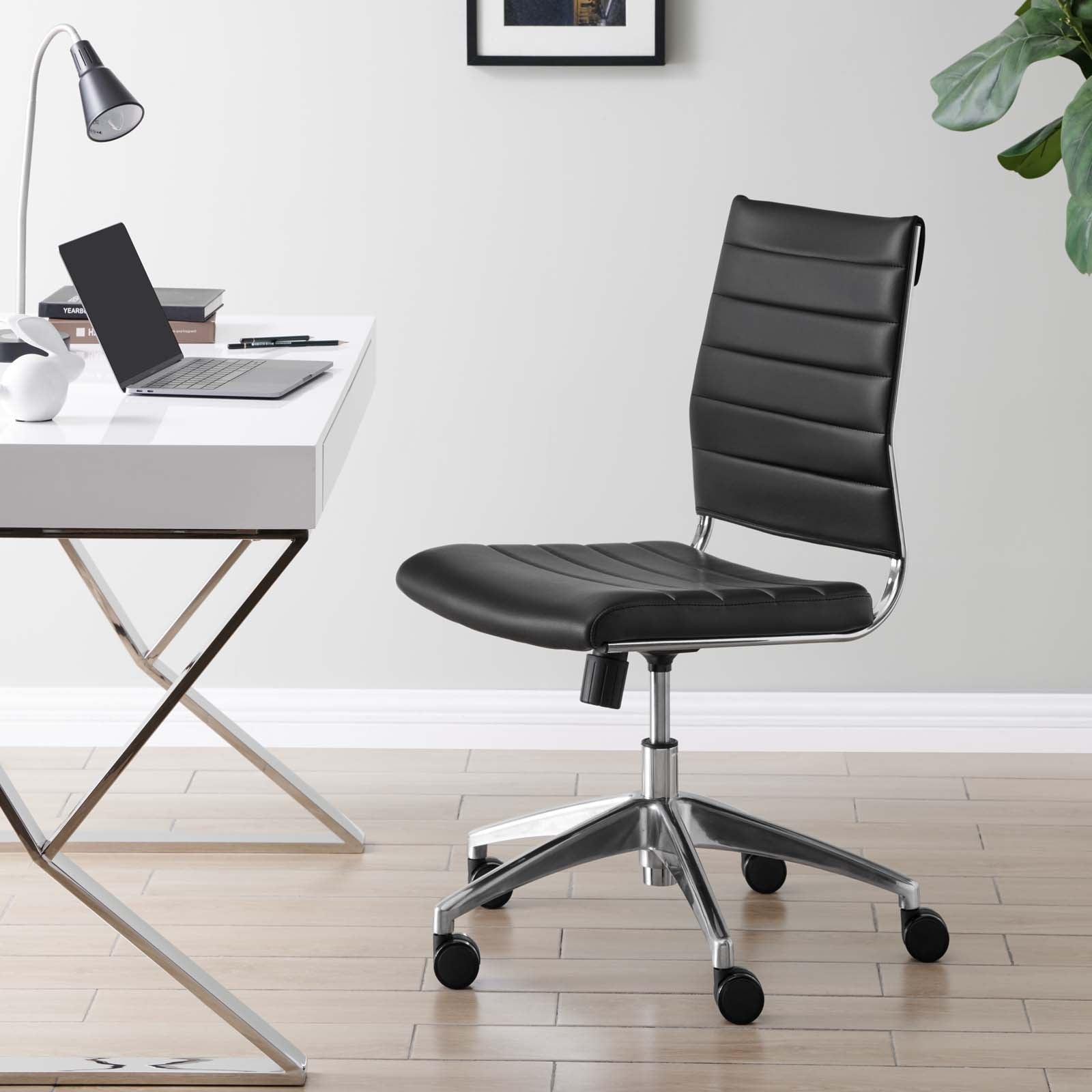 Deluxe Armless Mid Back Office Chair