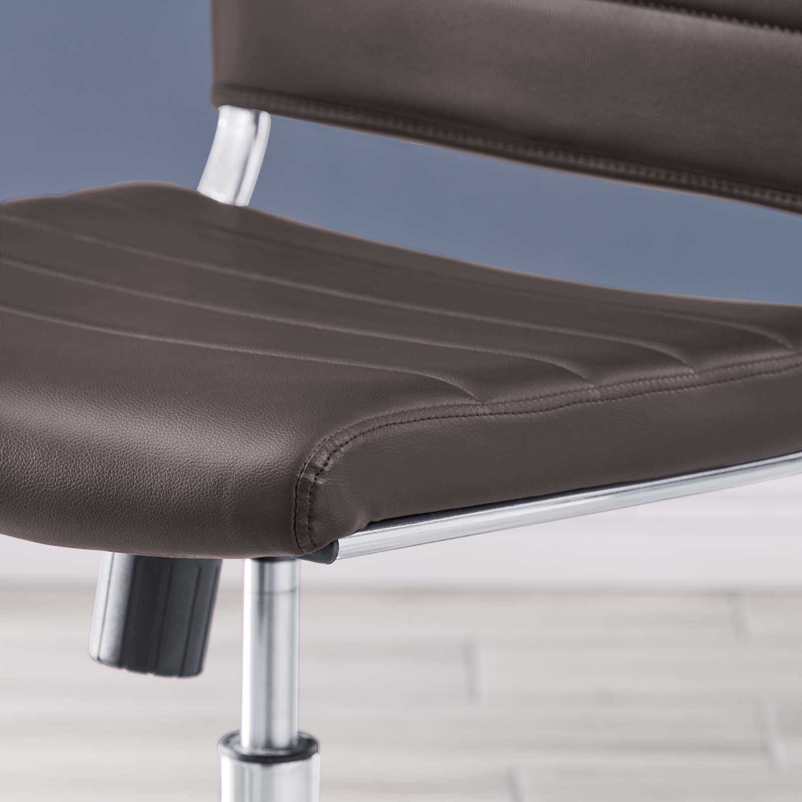 Deluxe Armless Mid Back Office Chair