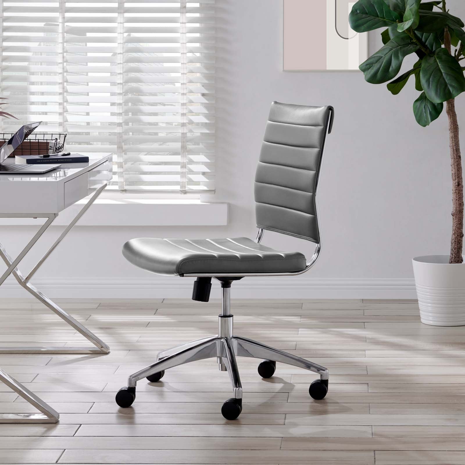 Deluxe Armless Mid Back Office Chair