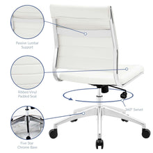 Load image into Gallery viewer, Deluxe Armless Mid Back Office Chair