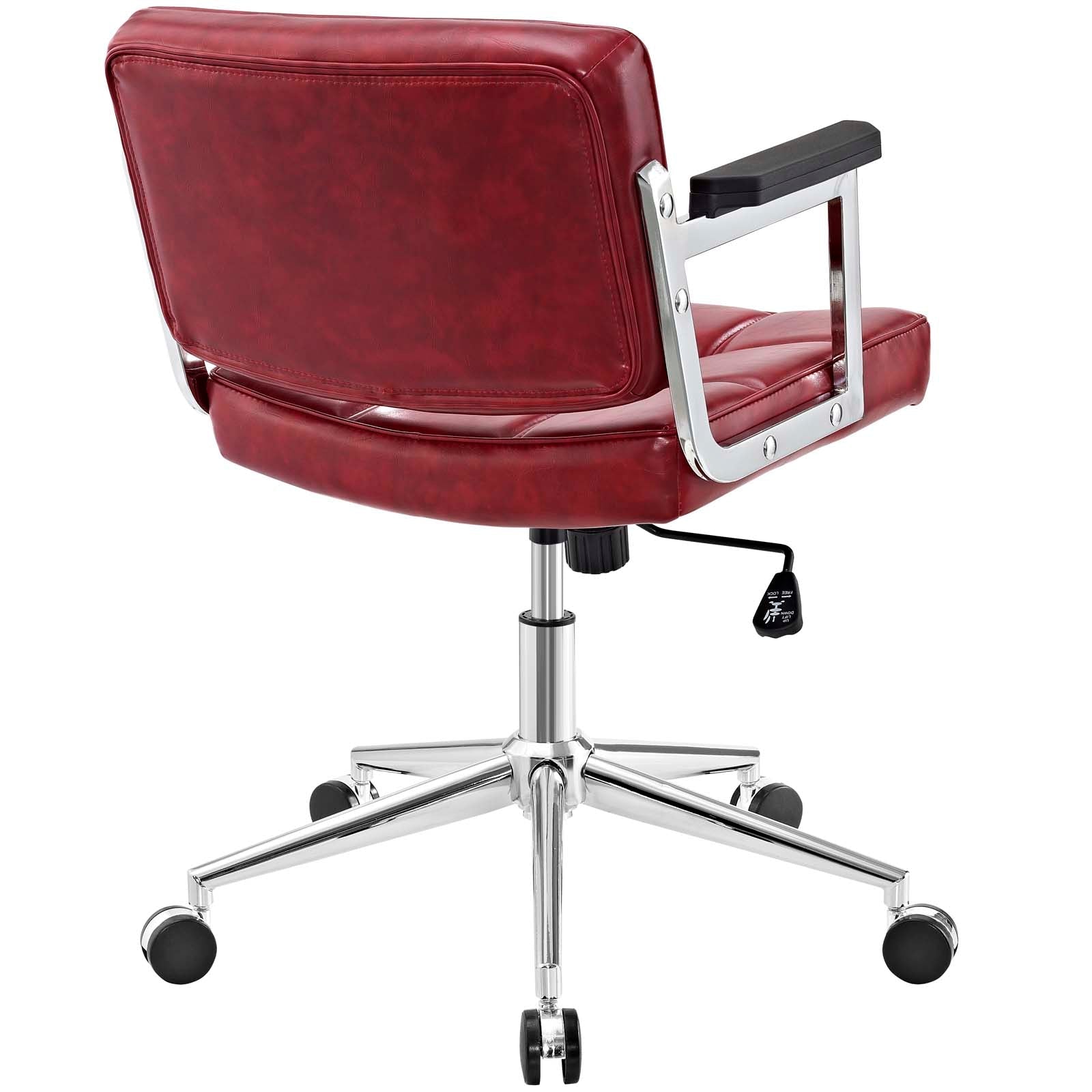 Mid Back Upholstered Lead Chair