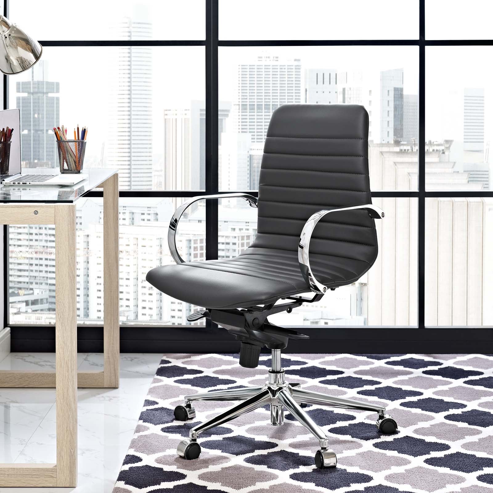 Ribbed Back Office Chair