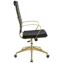 Load image into Gallery viewer, Deluxe Gold Stainless Steel Highback Office Chair