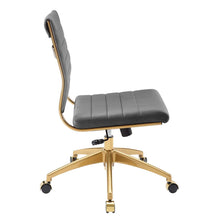 Load image into Gallery viewer, Deluxe Armless Mid Back Velvet Office Chair