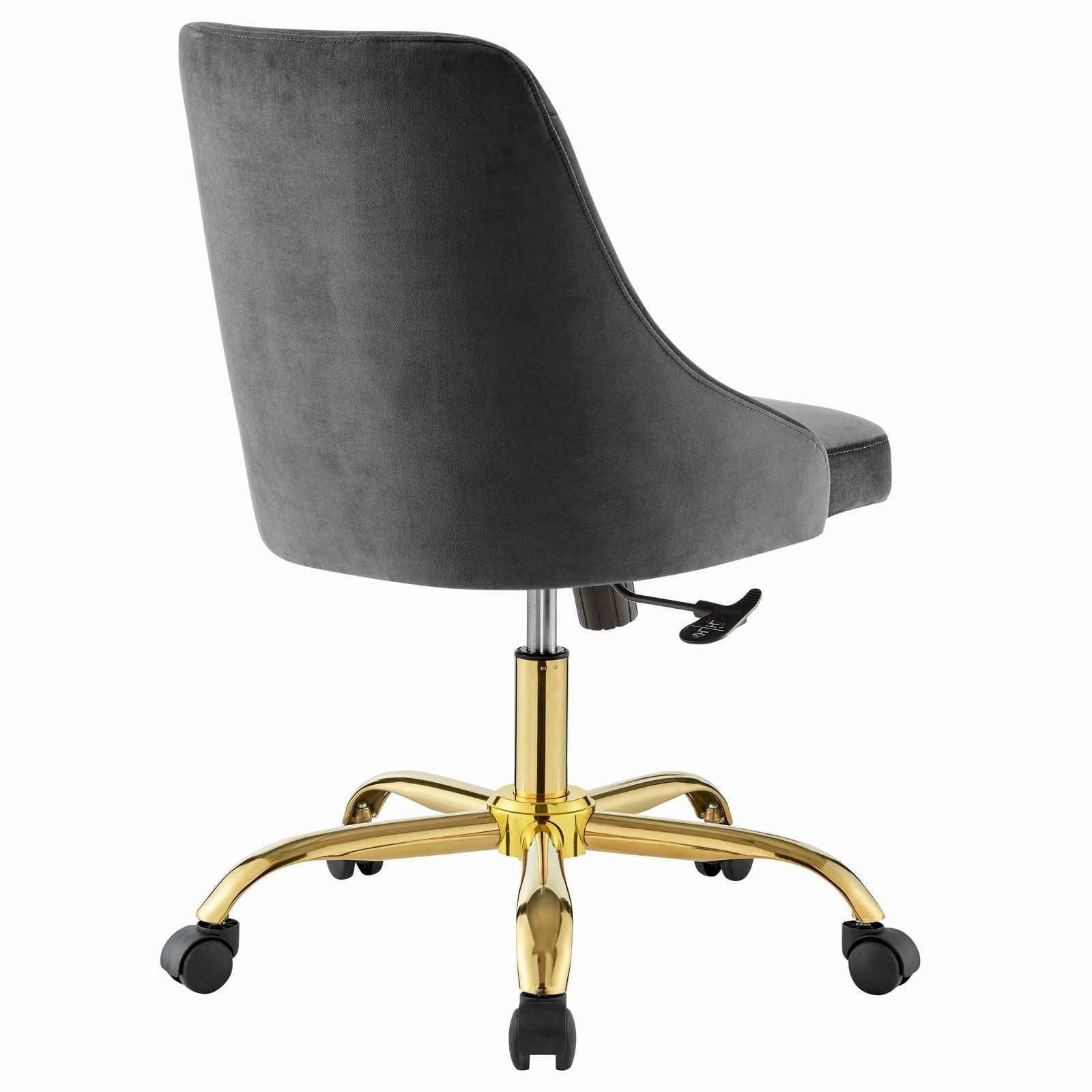 Loft Tufted Office Chair Gold