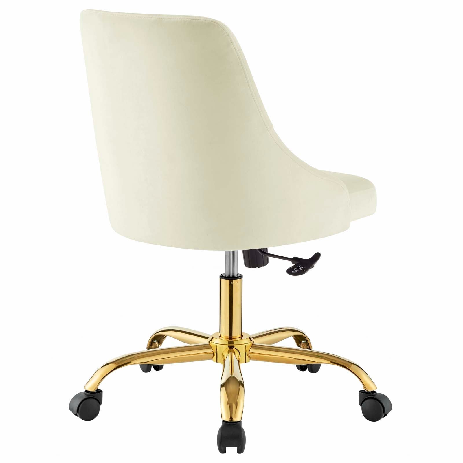 Loft Tufted Office Chair Gold