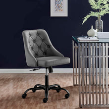Load image into Gallery viewer, Loft Tufted Vegan Leather Office Chair