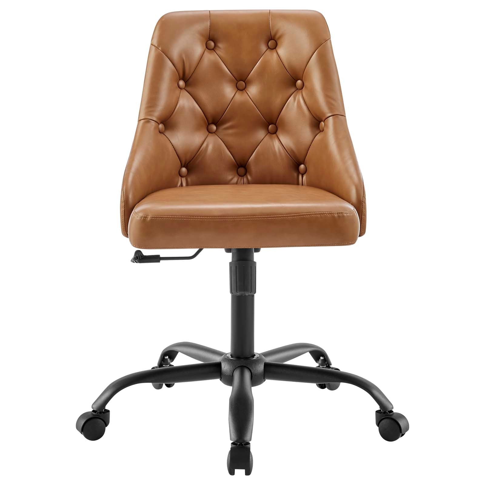 Loft Tufted Vegan Leather Office Chair