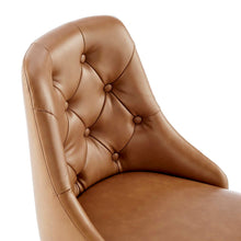 Load image into Gallery viewer, Loft Tufted Vegan Leather Office Chair