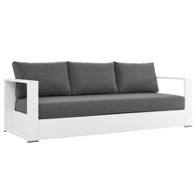 Load image into Gallery viewer, Brentwood Outdoor Patio Powder-Coated Aluminum Sofa