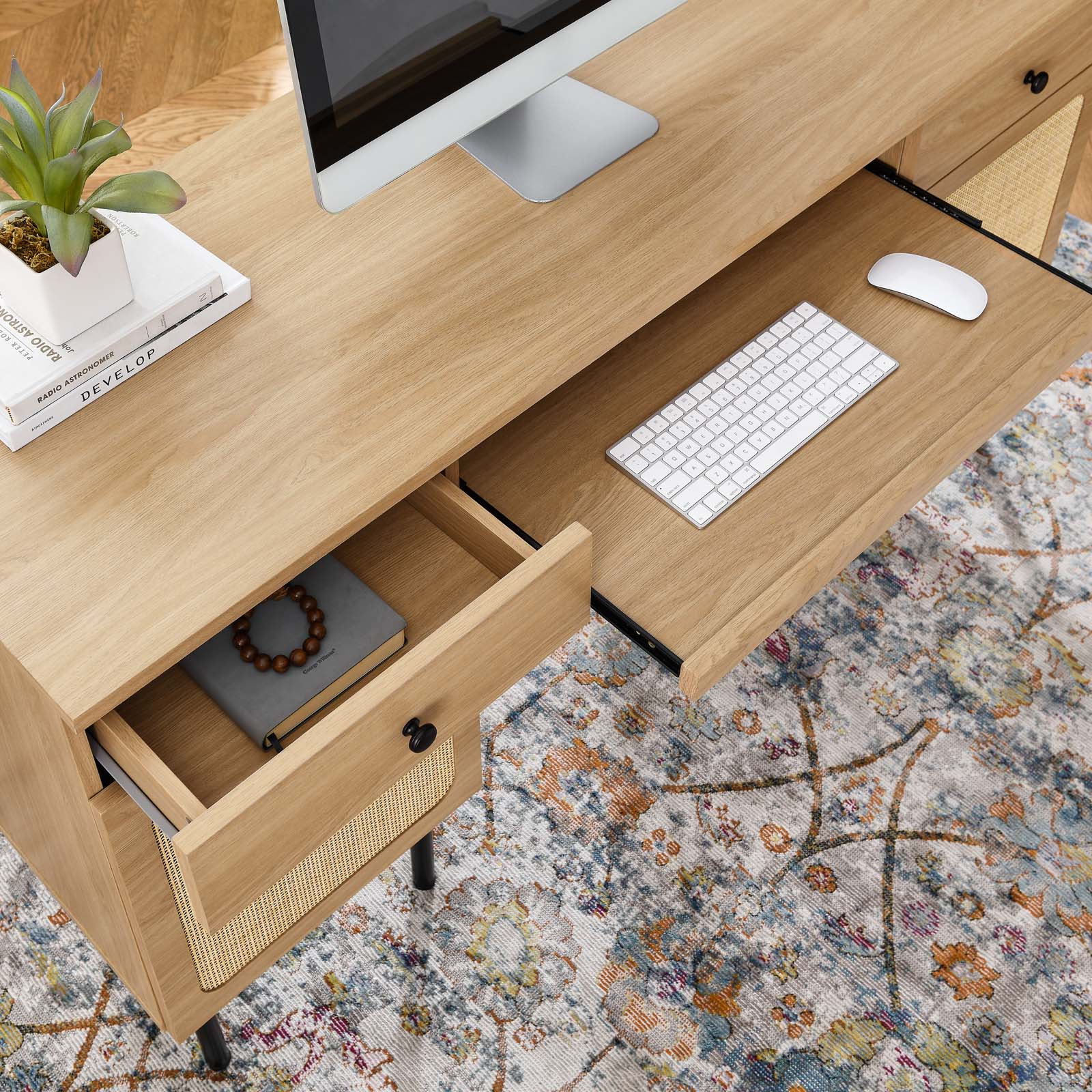 Sierra Rattan Desk