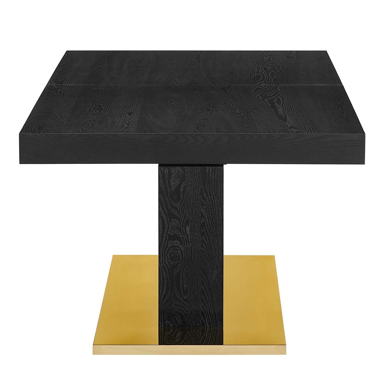 Evens 71"-94" Extendable Dining Table With Gold Base
